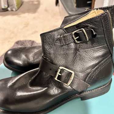 Frye leather Phillip harness boots