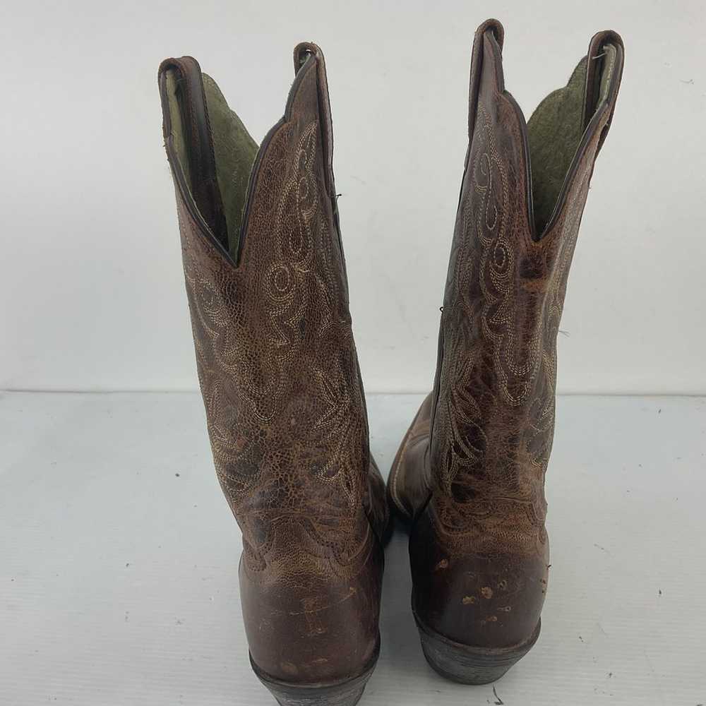 Ariat Women's Brown Leather Cowgirl Western Boots… - image 3