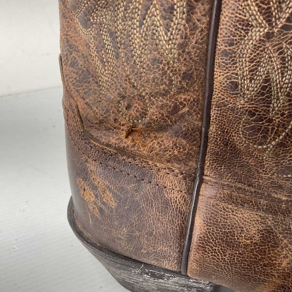 Ariat Women's Brown Leather Cowgirl Western Boots… - image 7