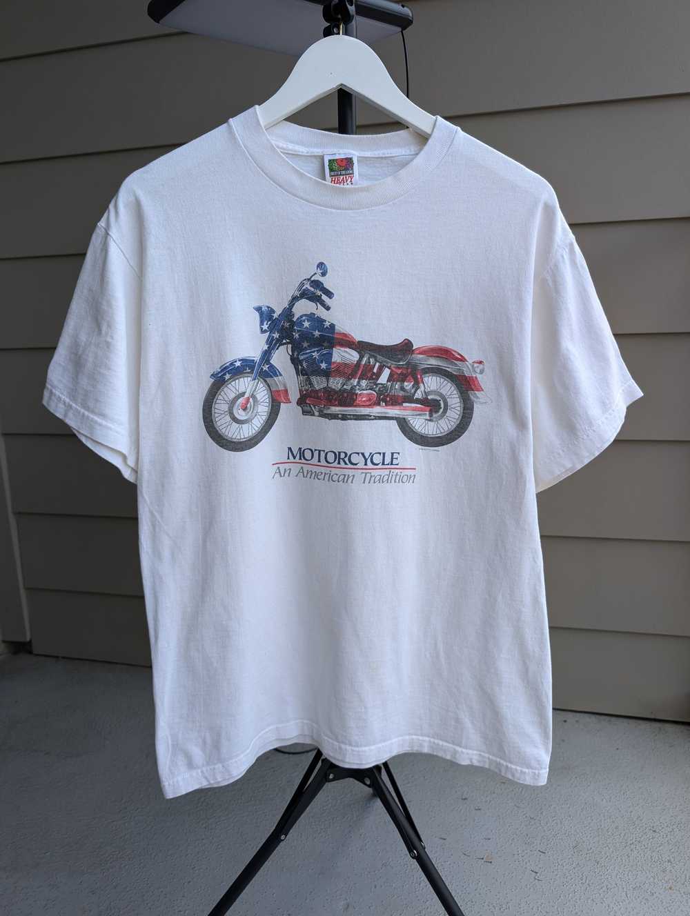 Band Tees × Harley Davidson × Made In Usa VTG Fot… - image 2