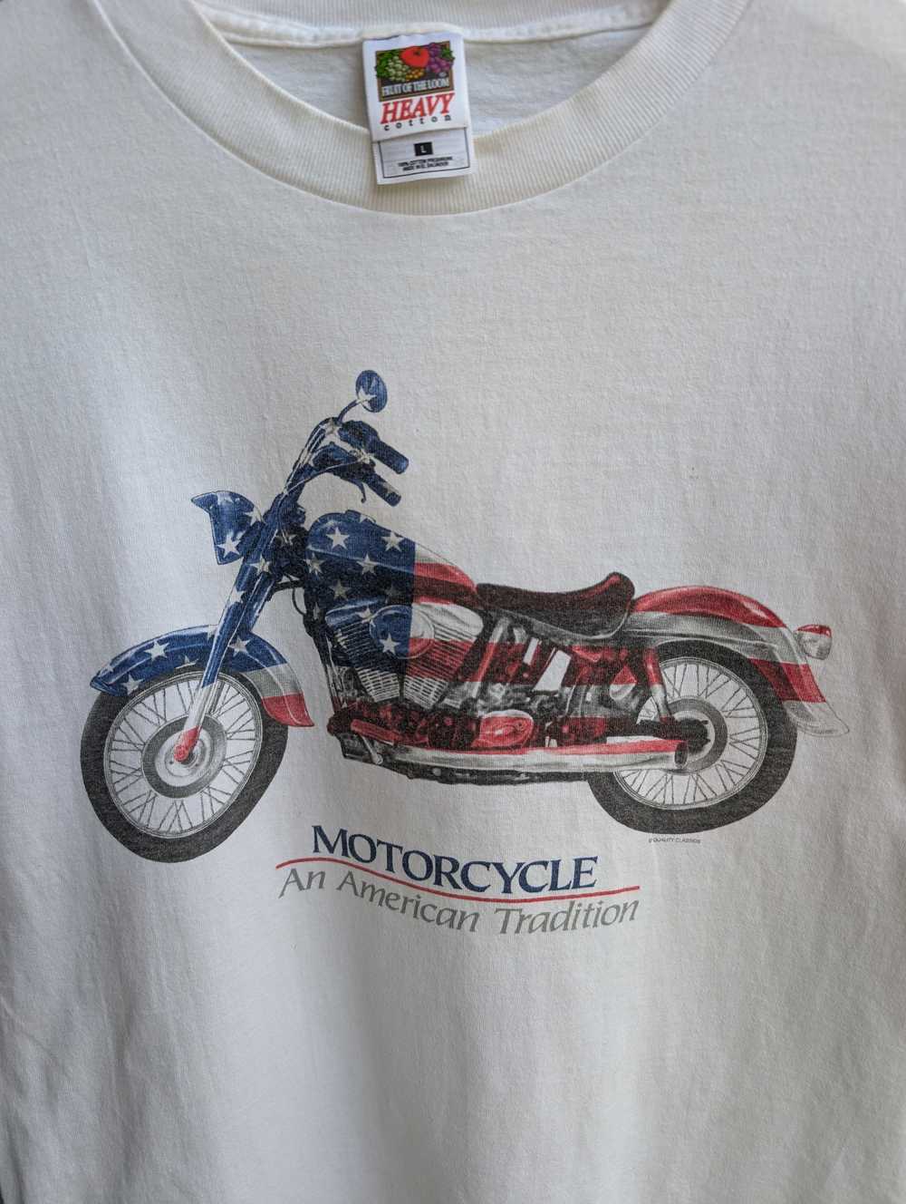 Band Tees × Harley Davidson × Made In Usa VTG Fot… - image 4