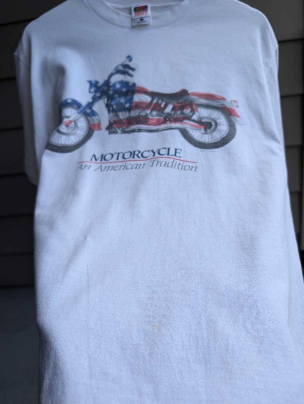 Band Tees × Harley Davidson × Made In Usa VTG Fot… - image 7