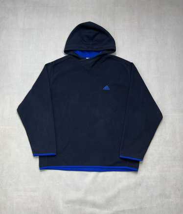 Adidas × Vintage Baggy Fleece Hoodie Adidas vinta… - image 1