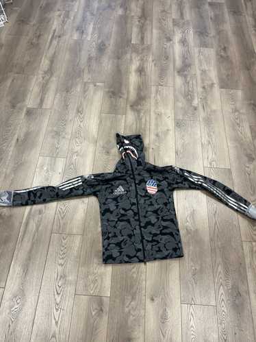 Adidas bape track jacket on sale