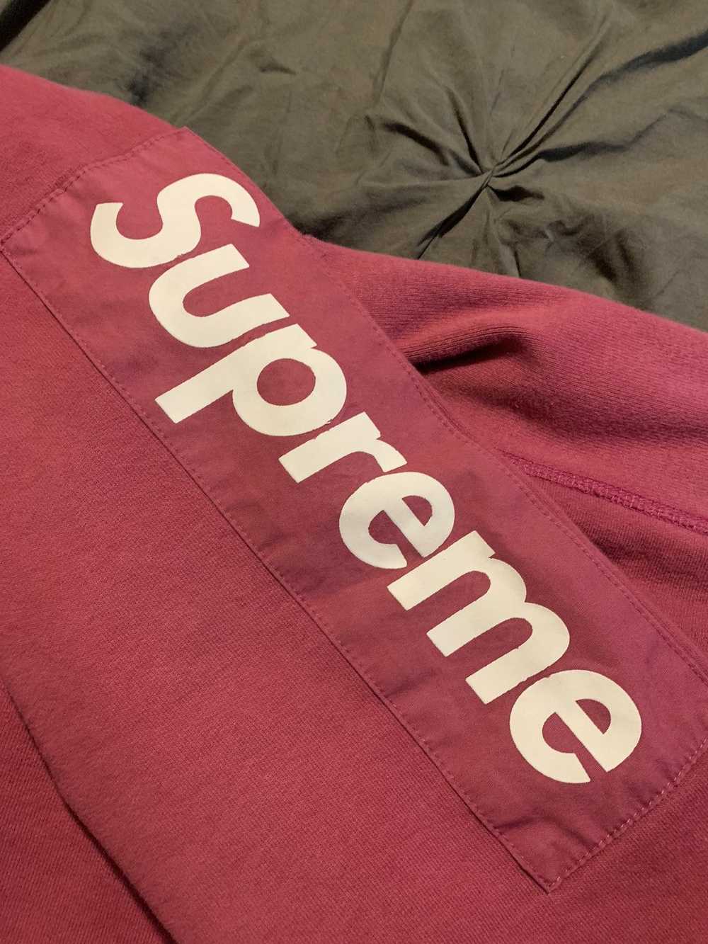 Supreme Supreme Big Box Logo Hoodie Magenta (SS17) - image 2