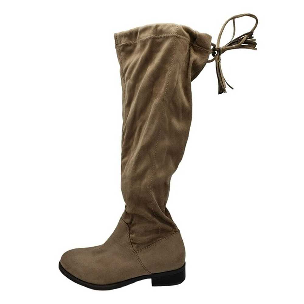 Torrid Faux Suede Scrunch Knee Boots Womens 7.5 W… - image 2