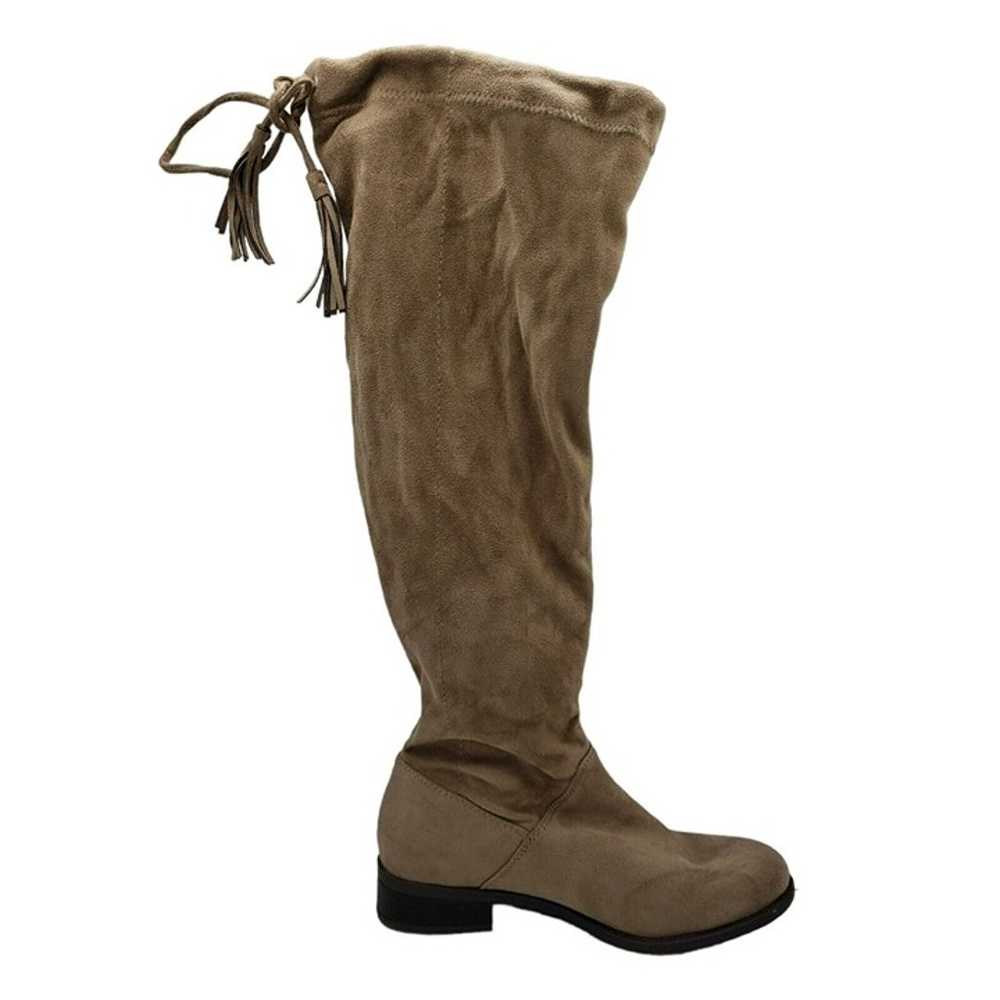 Torrid Faux Suede Scrunch Knee Boots Womens 7.5 W… - image 4