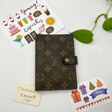 Louis Vuitton PM Small Agenda monogram planner wa… - image 1