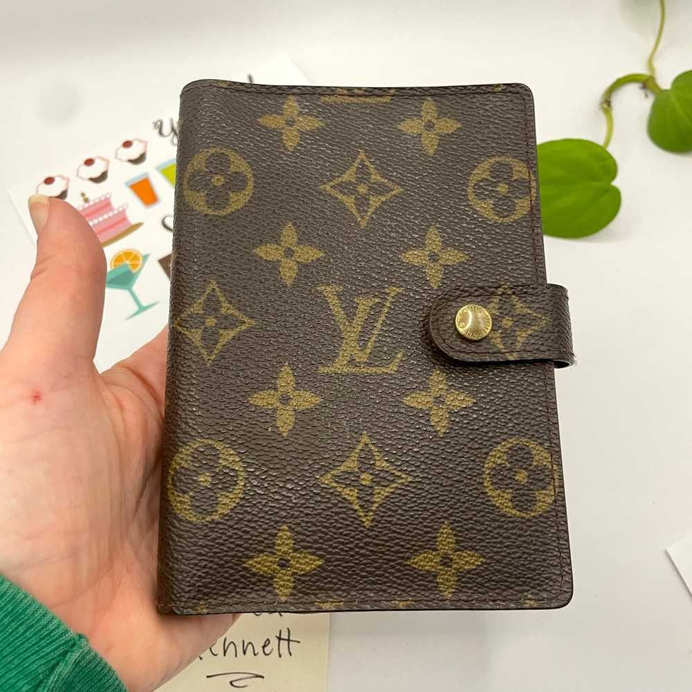 Louis Vuitton PM Small Agenda monogram planner wa… - image 3