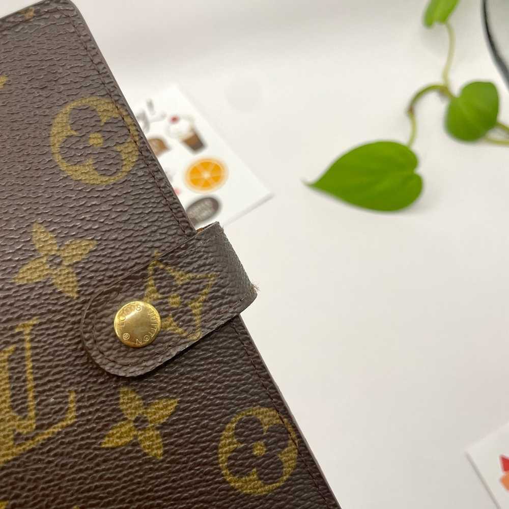 Louis Vuitton PM Small Agenda monogram planner wa… - image 4