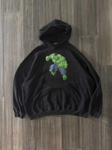 Balenciaga FW21 Unifit Marvel Hulk Hoodie Boxy Fit