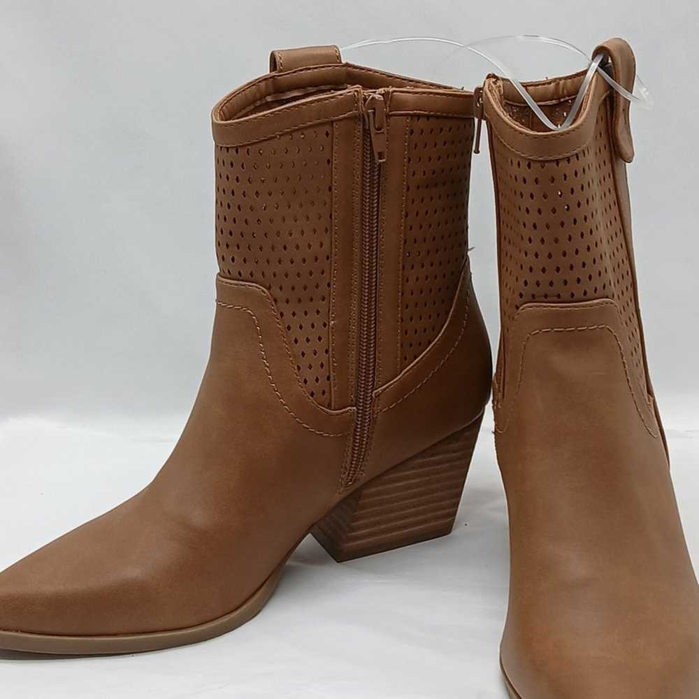 Dolce Vita Kirby Ankle Boot Women 6.5 Tan Western… - image 2