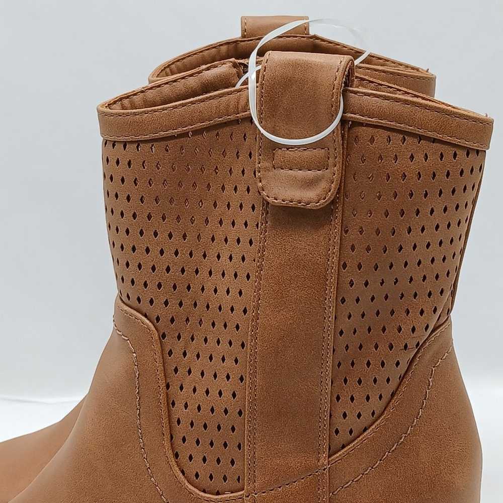 Dolce Vita Kirby Ankle Boot Women 6.5 Tan Western… - image 3