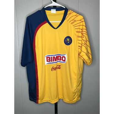 VINTAGE RARE NIKE DRI-FIT outlet CLUB AMERICA AUTHENTIC SOCCER football JERSEY SIZE L