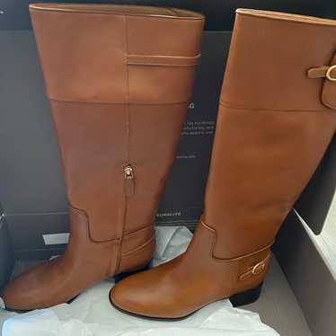 Riding Boots Francosarto tan size 8m Leather uppe… - image 1