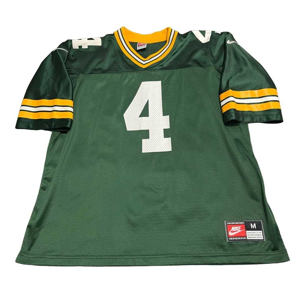 Nike Green Bay Packers Brett Favre Nike NFL Jerse… - image 1