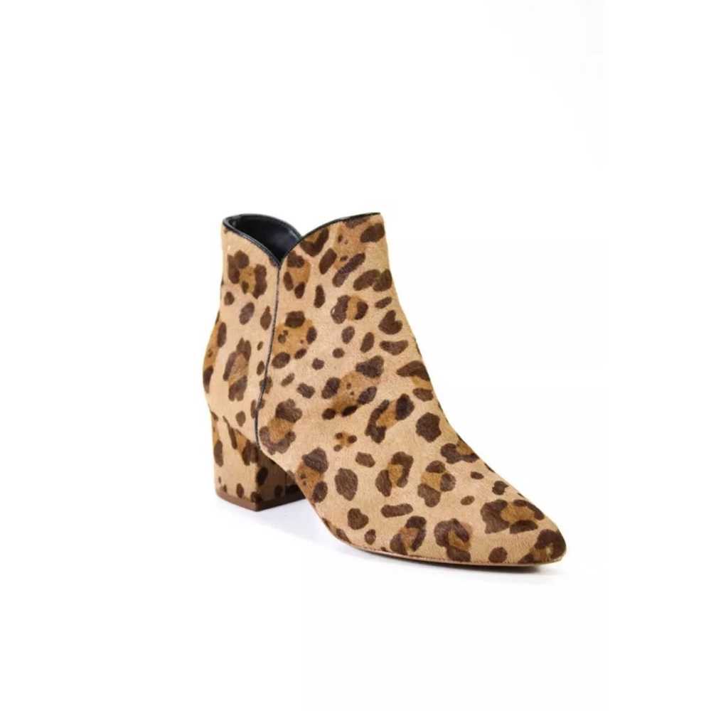 Women's Cole Haan Animal Print Booties NWOT - image 1