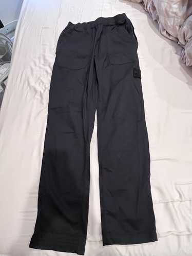 Stone Island Stone Island Black Cotton Trousers Ca