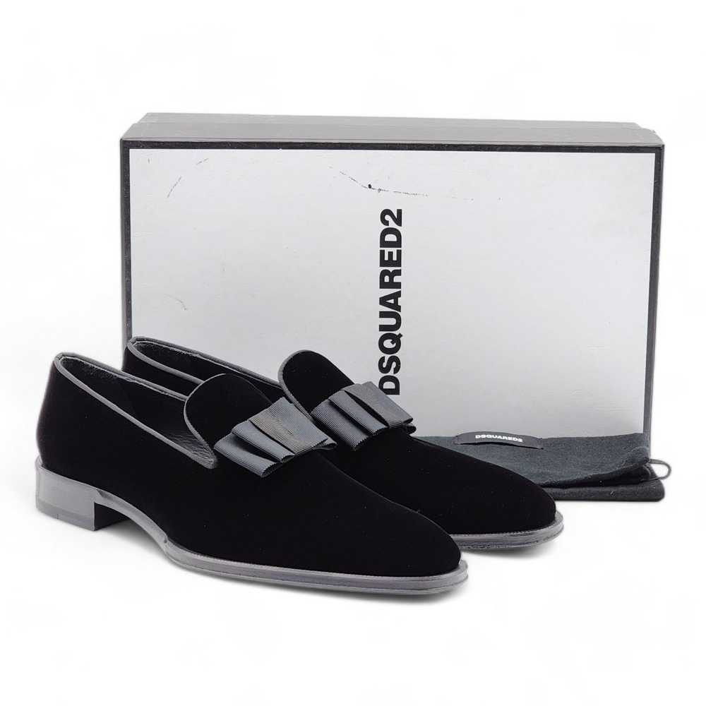 Dsquared2 Bow Detail Velvet Loafers 42 9US NIB $9… - image 2