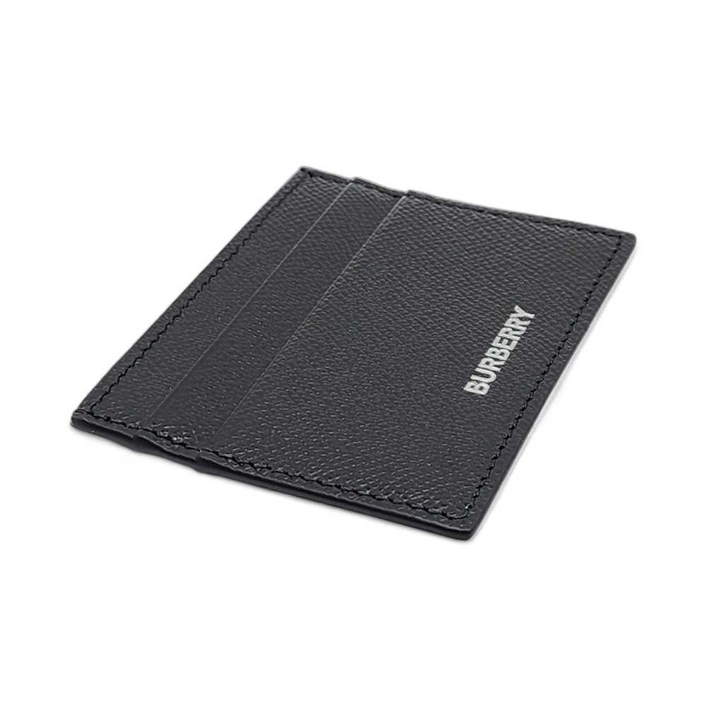 Burberry Leather Cardholder Wallet in Black - image 3