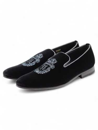 PHILIPP PLEIN Velvet Loafers NWB Black | NWB 46 (1