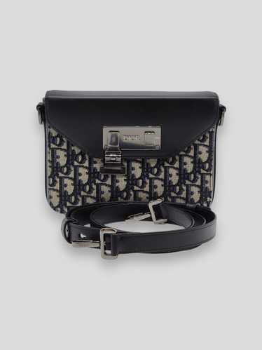 Dior Oblique Jacquard Messenger Crossbody Lock Bag