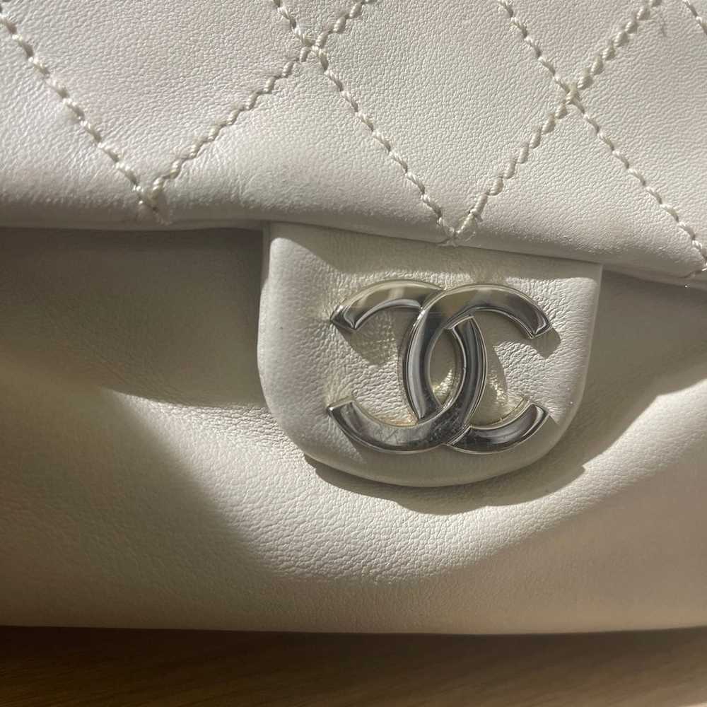 Chanel Flap Pocket Shoulder Bag Lambskin - image 10