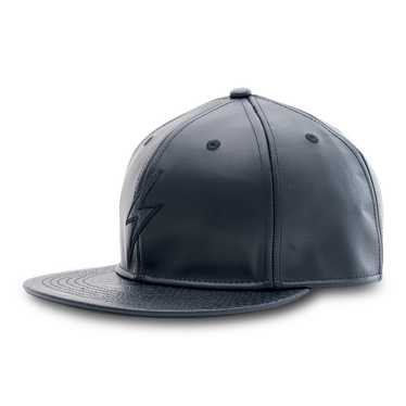 Other - Rockertype Leather Baseball Hat - Pitch B… - image 1