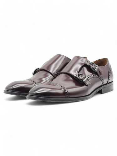 Bruno Magli Alfeo Double Monk Strap Bordeaux