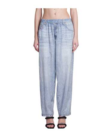 Alexander Wang Printed Jersey Wide-leg Pant