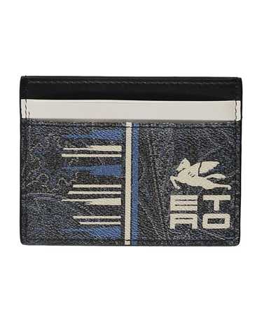 Etro Faux Leather Card Holder