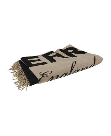 Burberry Logo Print Scarf