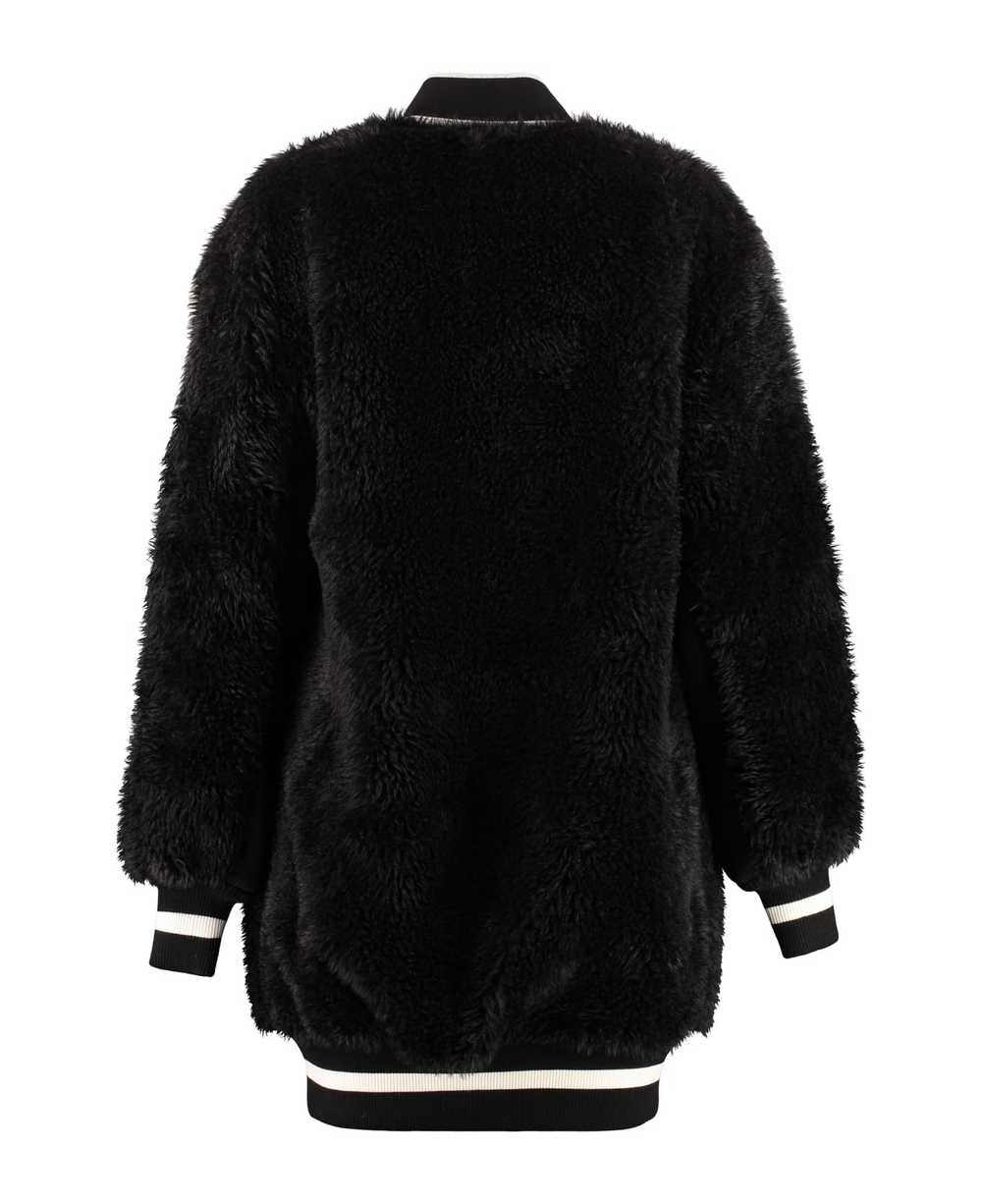 Off-White Faux Fur Cardigan - image 2