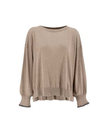 Brunello Cucinelli Cashmere And Silk Knit Sweater