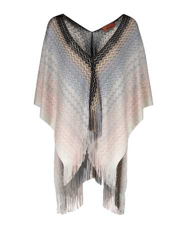 Missoni Asymmetric Wool Cape