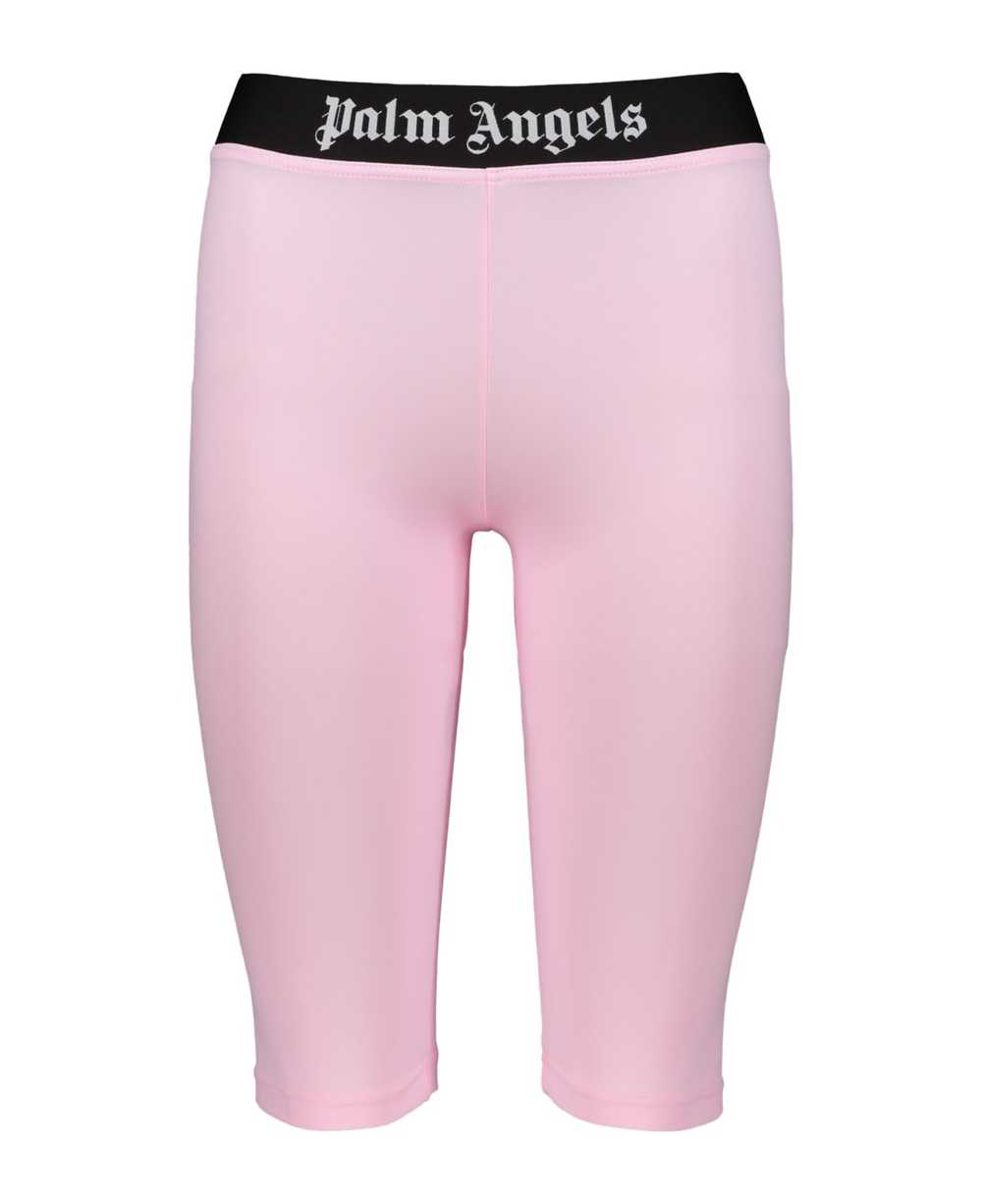 Palm Angels Logo Print Shorts - image 1