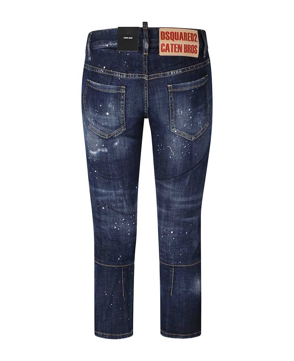 DSQUARED2 Fitted Cropped Jeans - image 2