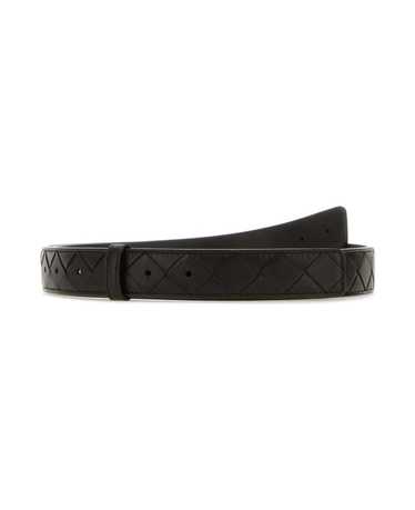 Bottega Veneta Dark Brown Leather Belt