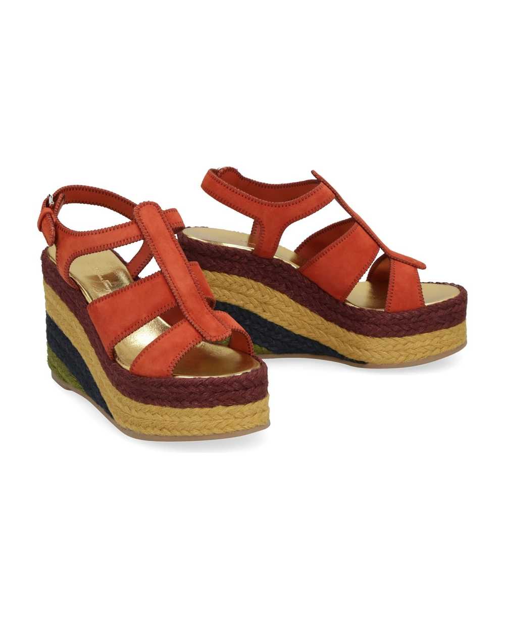 FERRAGAMO Jute Wedge Espadrilles - image 3