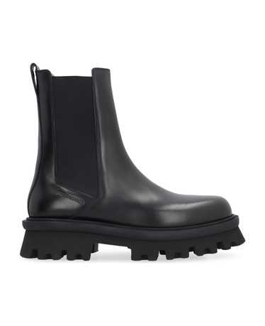 FERRAGAMO Leather Chelsea Boots