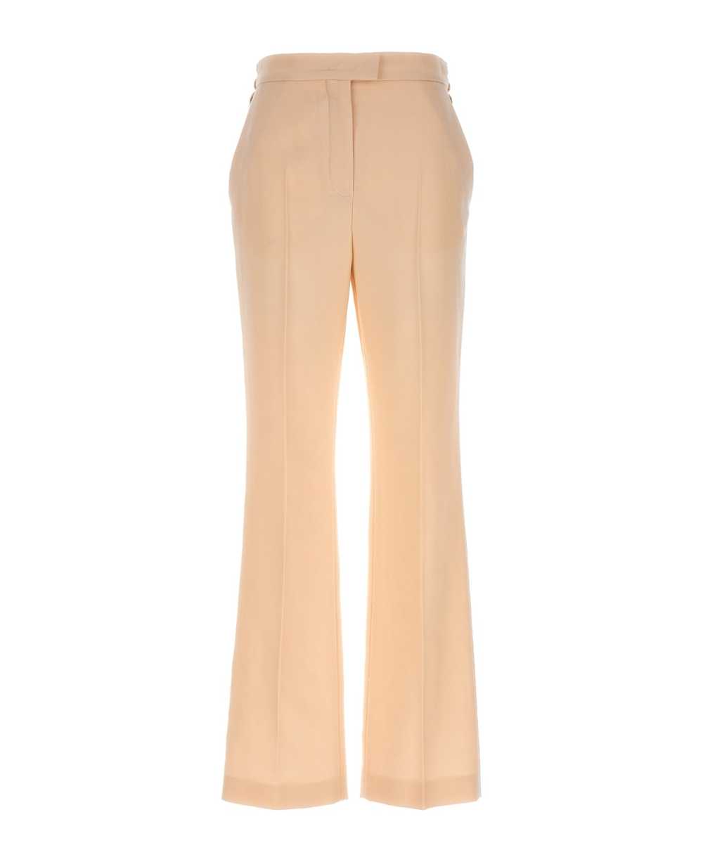 FENDI Grain De Poudre Pleated Panel Pants - image 2