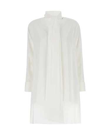 Loewe Ivory Crepe Oversize Blouse