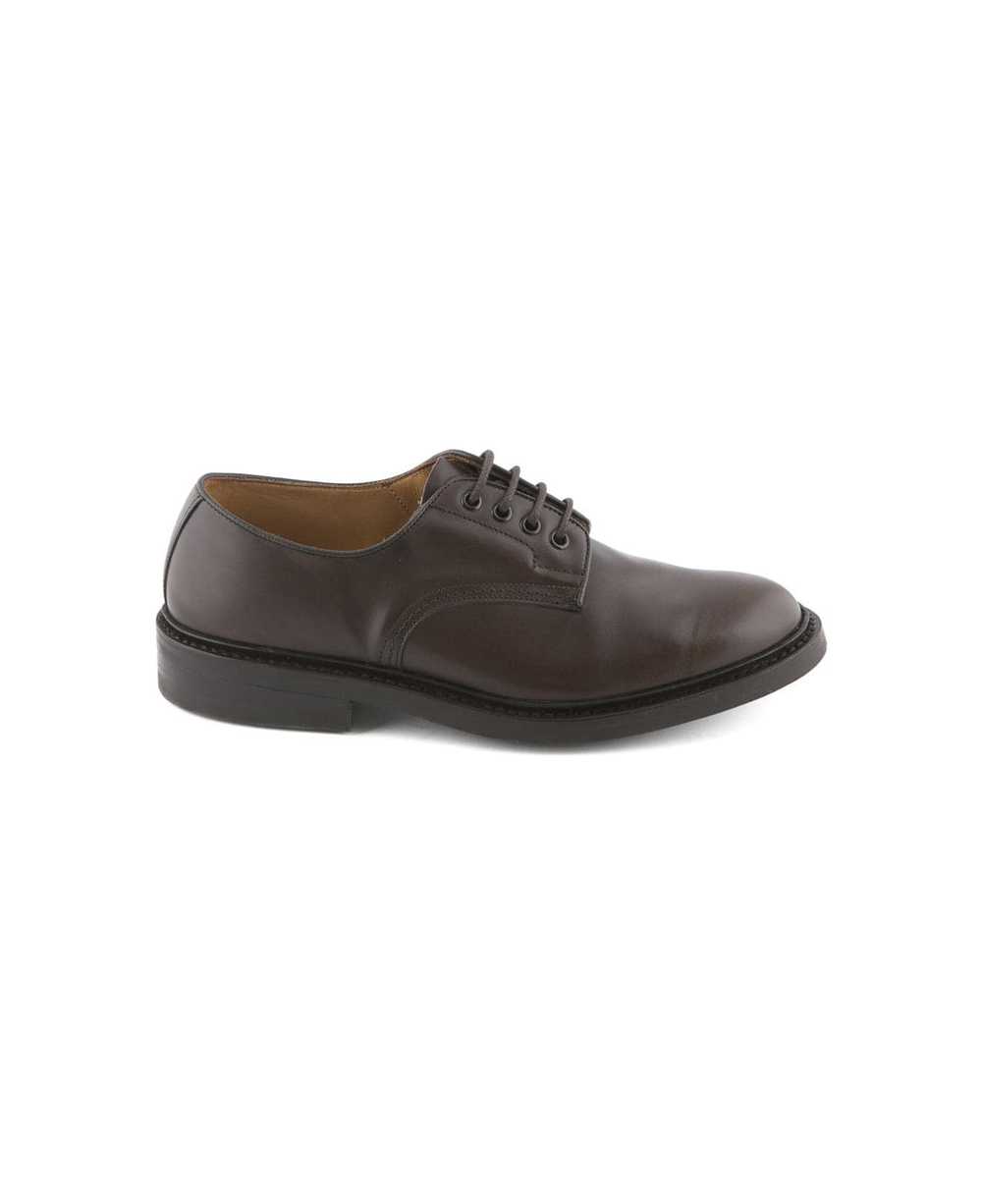 Tricker's Daniel Espresso Burnished Calf Derby Sh… - image 2