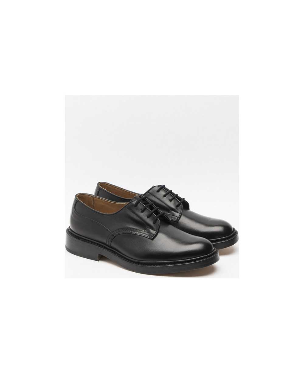 Tricker's Woodstock Lace-up Shoe In Black Calf - image 2