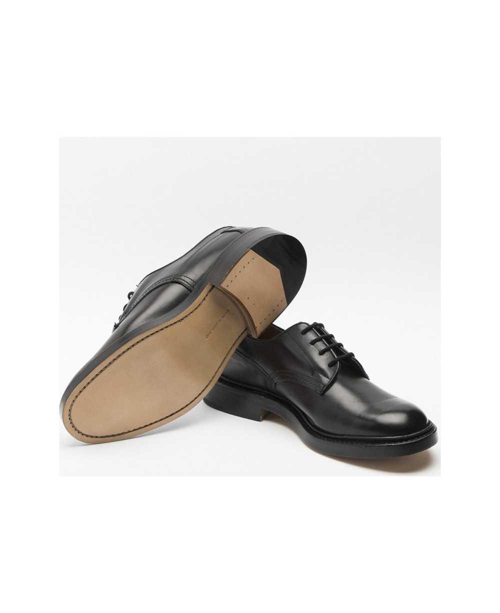 Tricker's Woodstock Lace-up Shoe In Black Calf - image 4