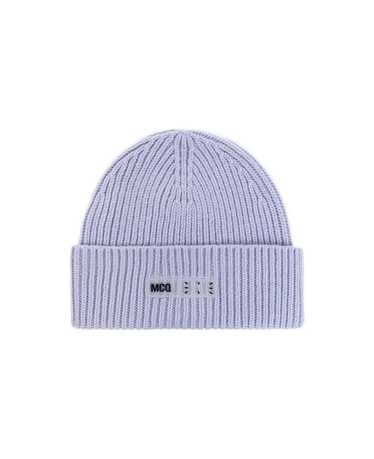 McQ Alexander McQueen Logo Printed Knitted Beanie - image 1