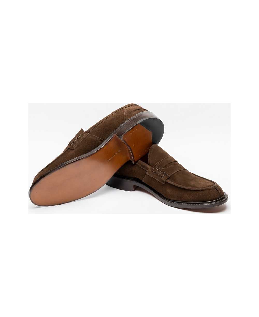 Tricker's Chocolate Repello Suede Loafer - image 4