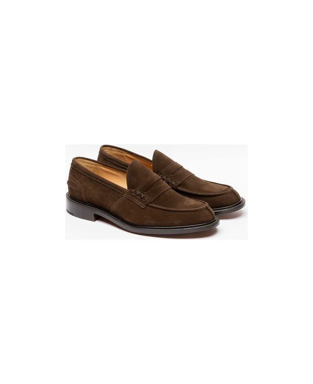 Tricker's Chocolate Repello Suede Loafer - image 2