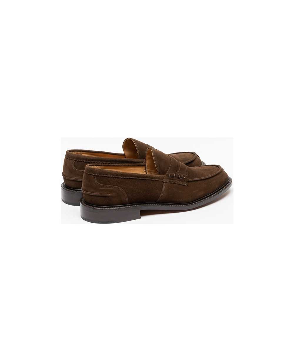 Tricker's Chocolate Repello Suede Loafer - image 3