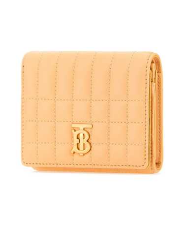 Burberry Peach Leather Small Lola Wallet